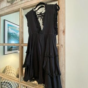 Free People Black Dress
